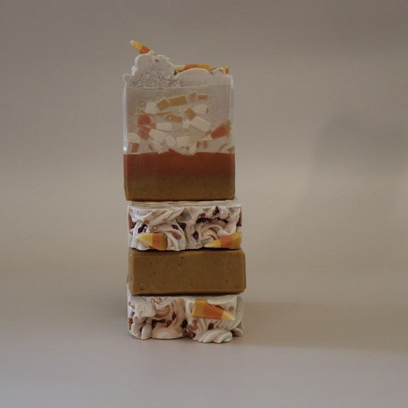 "Penny" Candy Corn Artisan Soap Bar - Picture 4 of 7